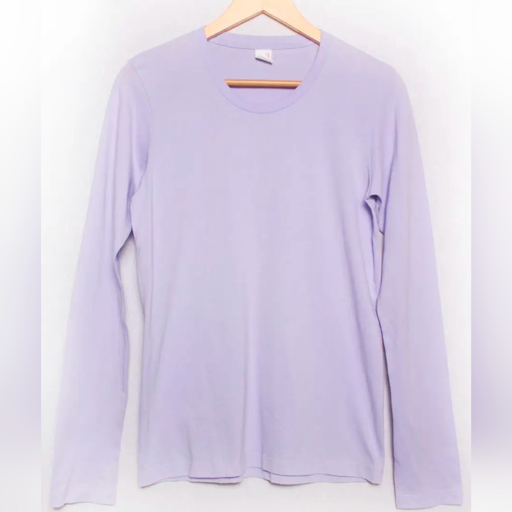 NWT Long Sleeve Lilac  Basic Tee